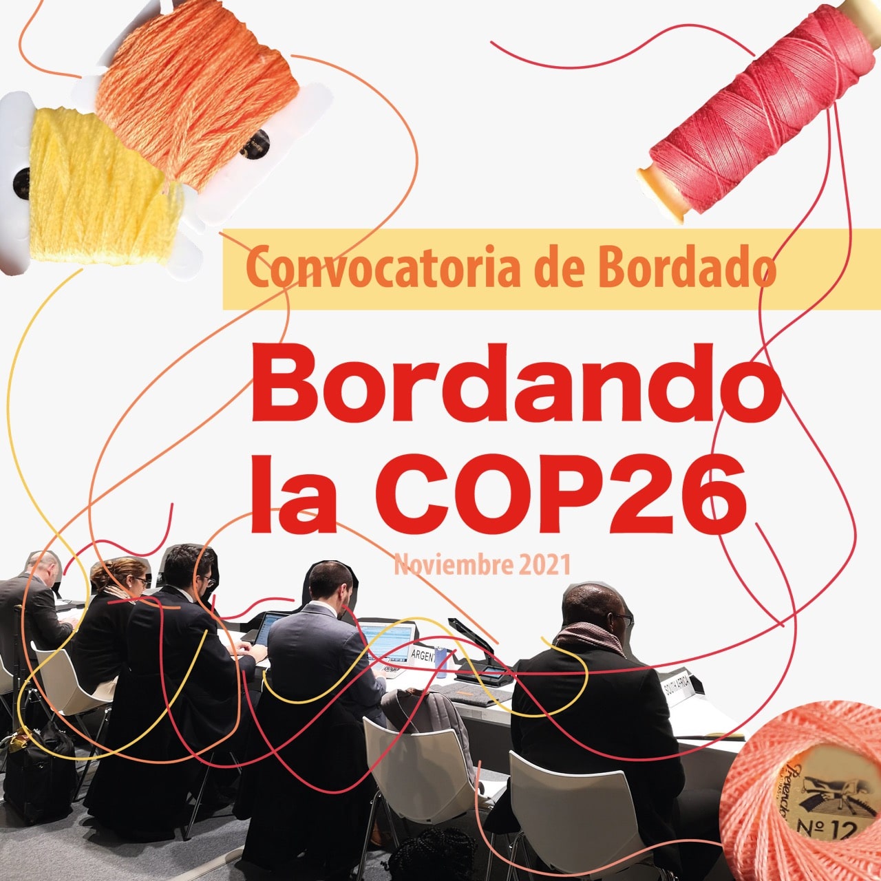 Convocatoria Bordando la COP26